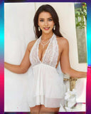 لانجيري قصير دانتيل