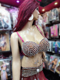 Belly dance suit two pieces