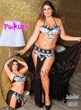 Belly dance suit two pieces