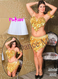 Belly dance suit two pieces