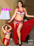 Belly dance suit two pieces