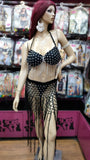 Belly dance suit two pieces